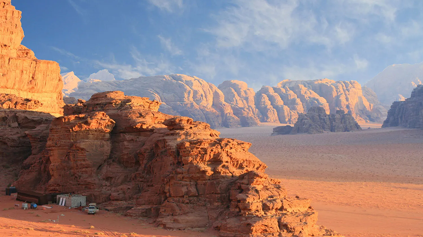 The weather in wadi rum 2